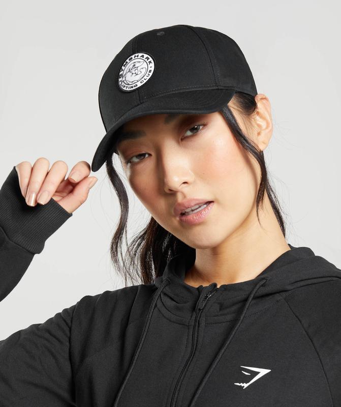 Gymshark Legacy Cap Caps Zwart | 02DHJAYLS