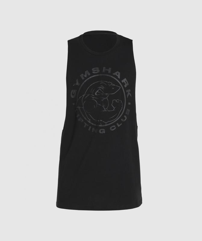 Gymshark Legacy Drop Arm Tank Drop Armhole Tank Zwart | 61YMPOSFX