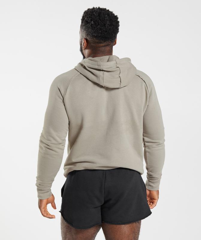 Gymshark Legacy Hoodie Hoodies Bruin | 68GQJAXUM