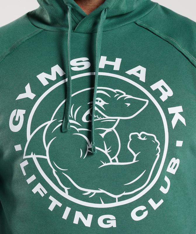 Gymshark Legacy Hoodie Hoodies Groen | 31PDXQWKF