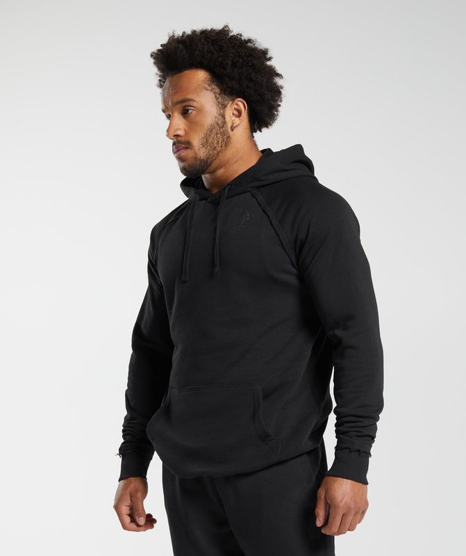 Gymshark Legacy Hoodie Hoodies Zwart | 29SVCXEDO