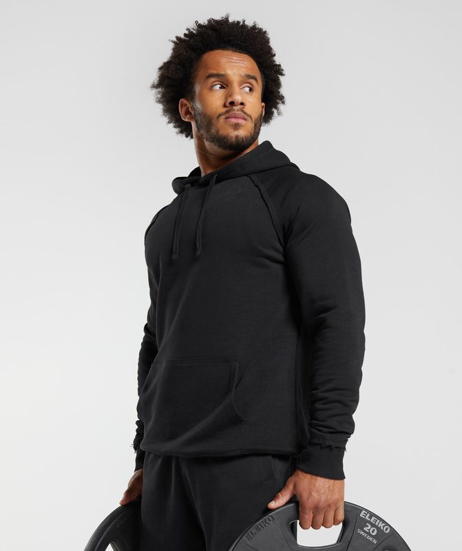 Gymshark Legacy Hoodie Hoodies Zwart | 29SVCXEDO