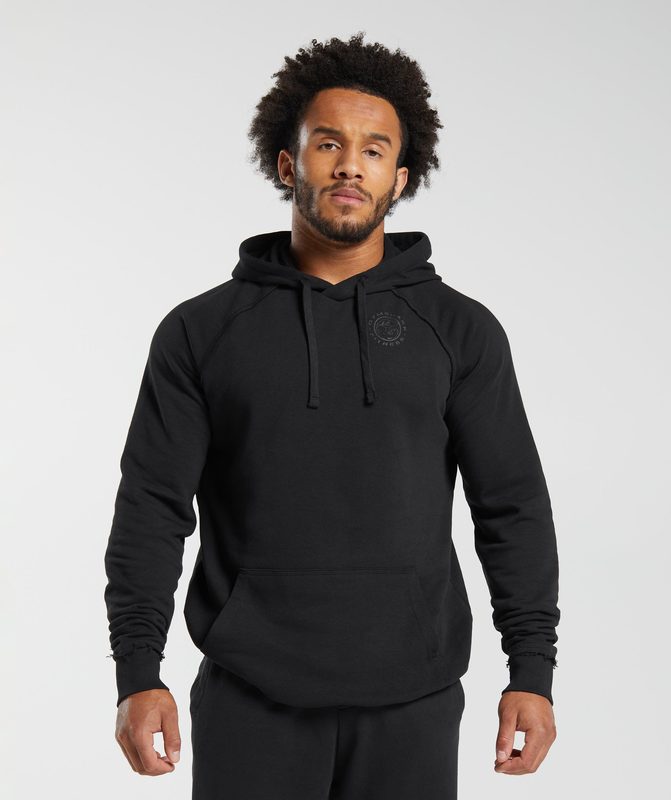 Gymshark Legacy Hoodie Hoodies Zwart | 29SVCXEDO