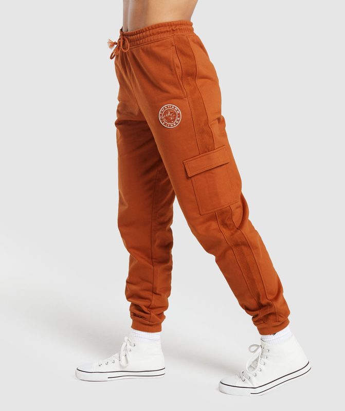 Gymshark Legacy Joggers Broek Oranje | 15OEIFGVX