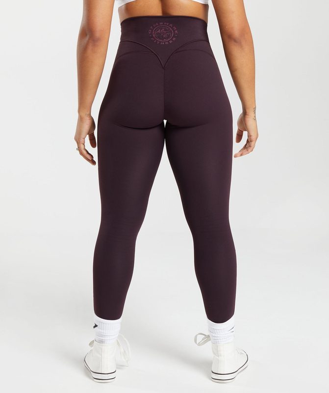 Gymshark Legacy Leggings Leggings Bruin | 84GTBQCUI