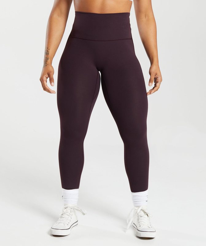 Gymshark Legacy Leggings Leggings Bruin | 84GTBQCUI