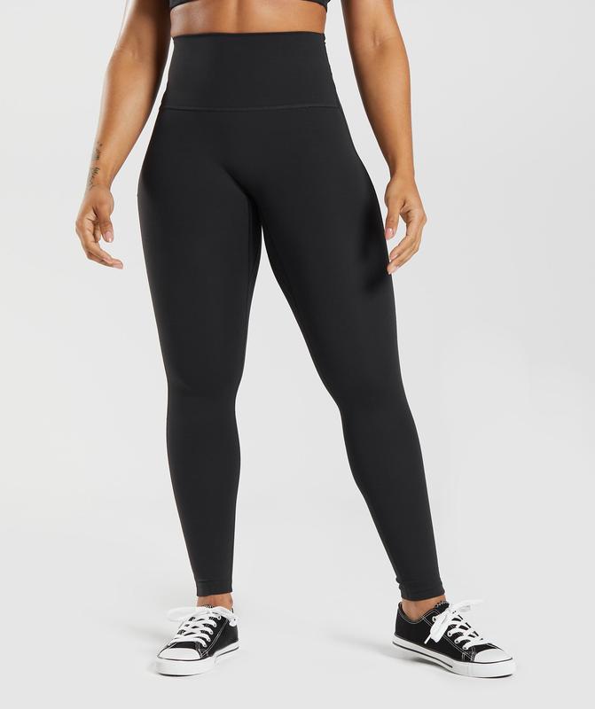 Gymshark Legacy Leggings Leggings Zwart | 38DCHKFBL