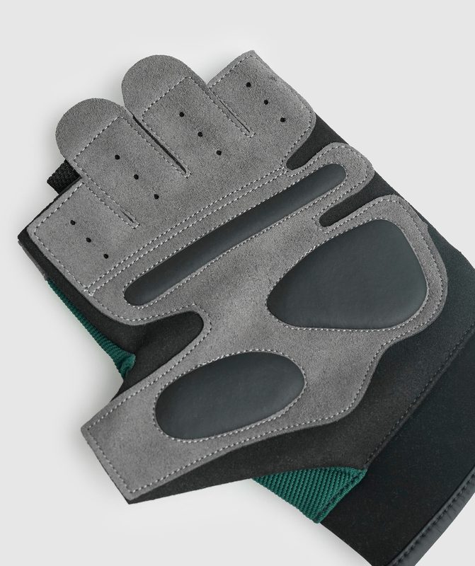 Gymshark Legacy Lifting Gloves All Equipment Forest Green/Black | 03QAGFRMJ