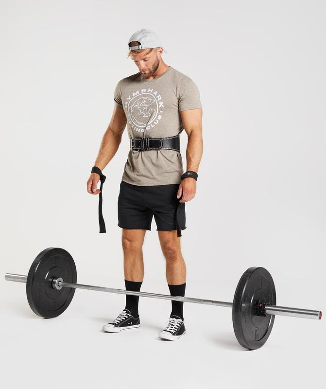 Gymshark Legacy T-Shirt T-Shirts Limestone Marl | 50IPBHQGA