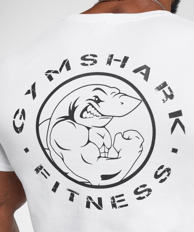 Gymshark Legacy T-Shirt T-Shirts Wit | 98OYMTBQA