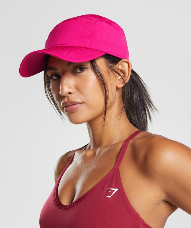 Gymshark Logo 5 Panel Cap Caps Roze | 35OIUEVGY