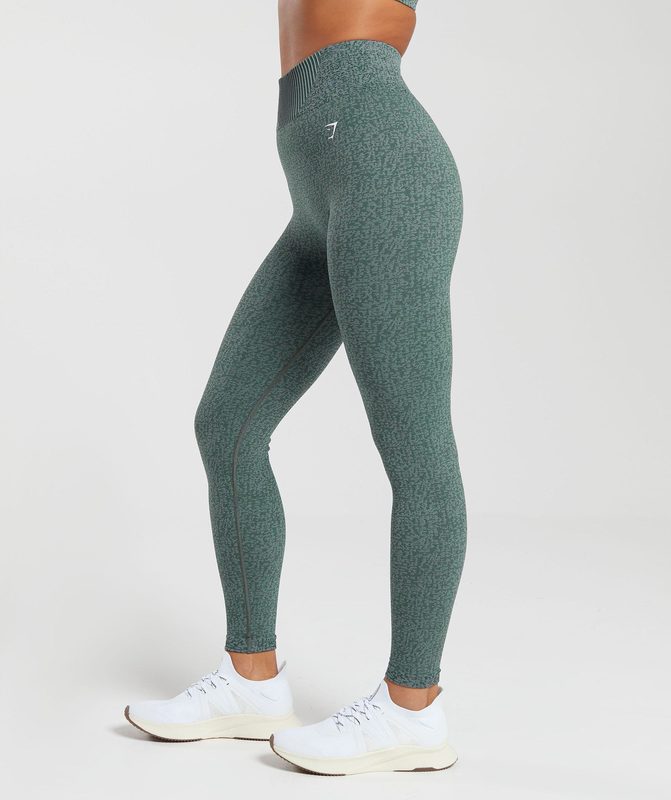 Gymshark Marl Seamless Leggings Leggings Grijs Grijs | 01VSFJQNK