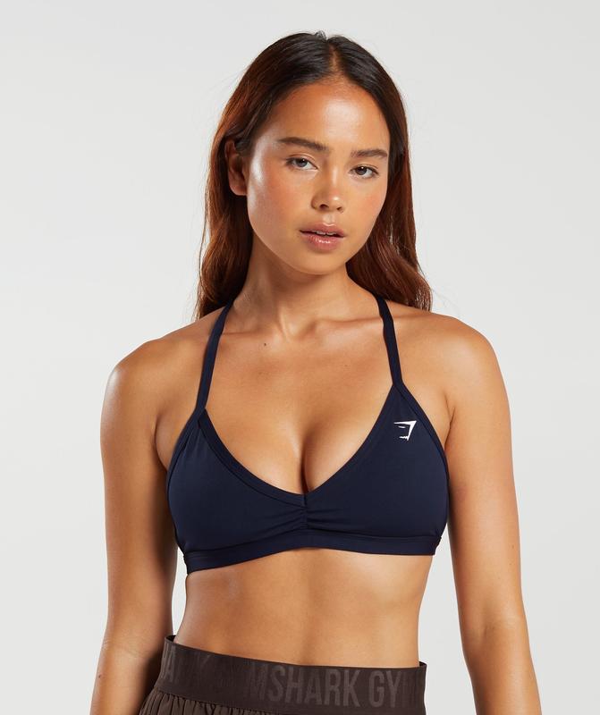 Gymshark Minimal Sports Bra Sports Bras Blauw | 56MZTVKUY