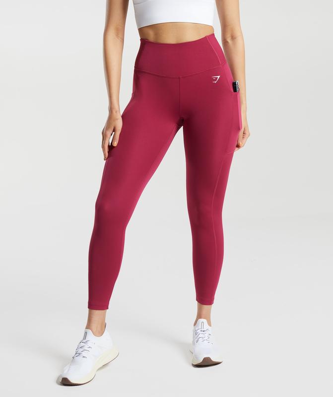 Gymshark Pocket Leggings Leggings Roze | 87YQIZHOU