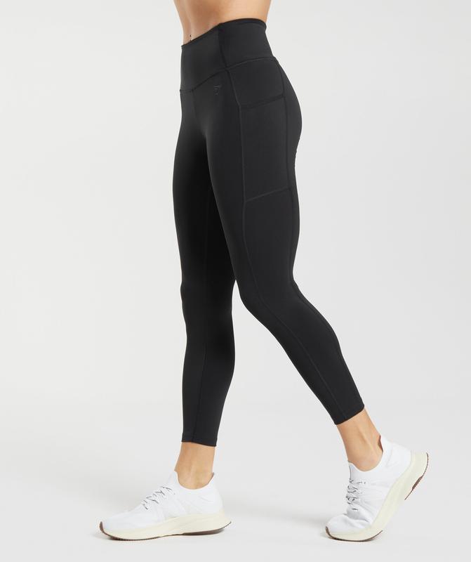 Gymshark Pocket Leggings Leggings Zwart | 38WUZMGIV