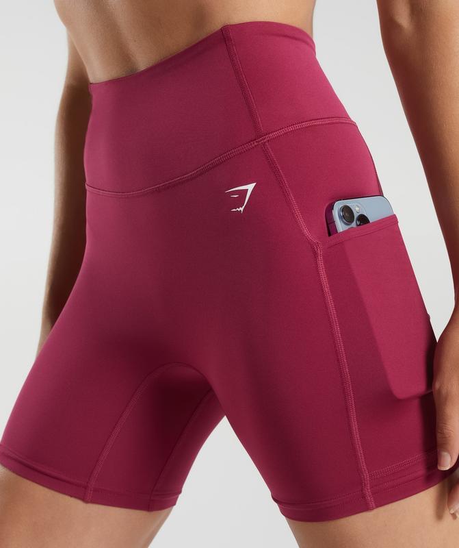 Gymshark Pocket Shorts Korte Broek Roze | 31KTXRYAF