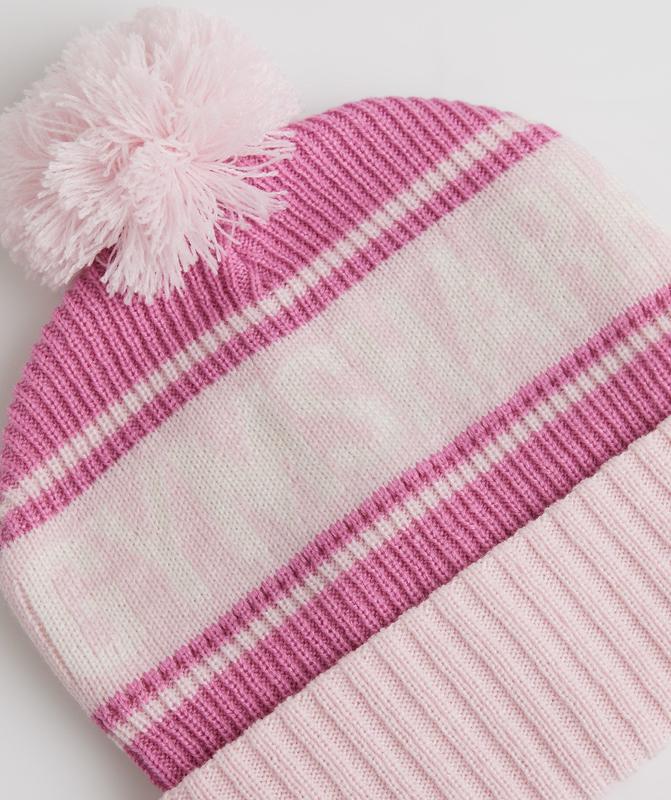 Gymshark Pom Beanie Beanies Blossom Pink/Sweet Pink/White | 03KYTWDQL