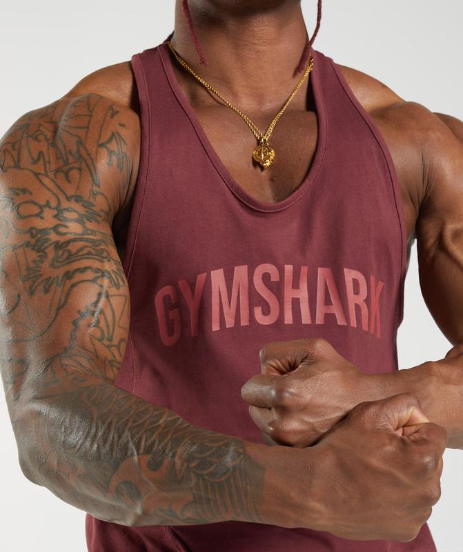 Gymshark Power Stringer Stringer Bruin | 12QTHXNJS