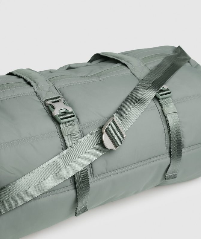 Gymshark Premium Lifestyle Barrel Bag All Bags Groen | 21YIZNEOJ