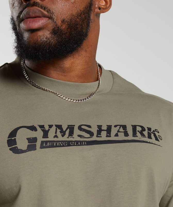 Gymshark Pump Cover T-Shirt T-Shirts Bruin | 07PVEIRCW