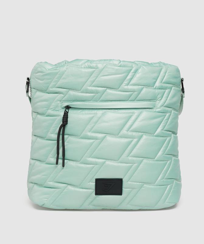 Gymshark Quilted Yoga Tote All Bags Frost Teal | 17NKXGJSH