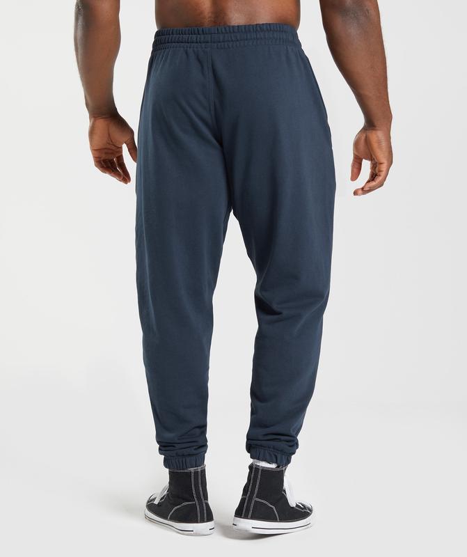 Gymshark React Joggers Broek Donkerblauw | 50ZDARLKS