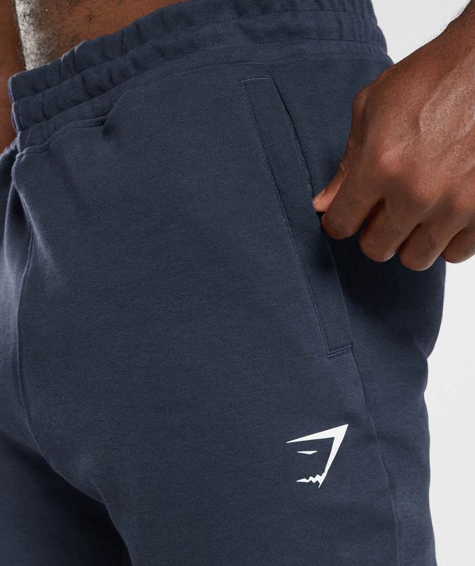 Gymshark React Joggers Broek Donkerblauw | 50ZDARLKS