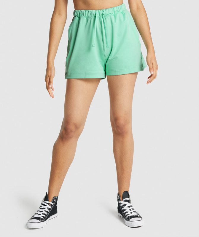 Gymshark Recess Shorts Korte Broek Lichtgroen | 89DCLYEJB