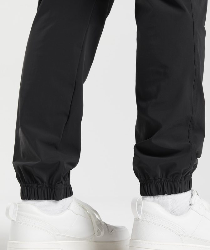 Gymshark Rest Day Cargo Pants Broek Zwart | 76DSTCXKF