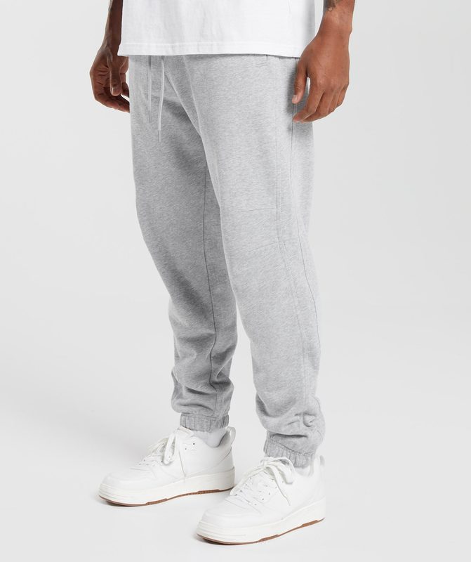 Gymshark Rest Day Essentials Joggers Broek Lichtgrijs | 48ABIZLKP