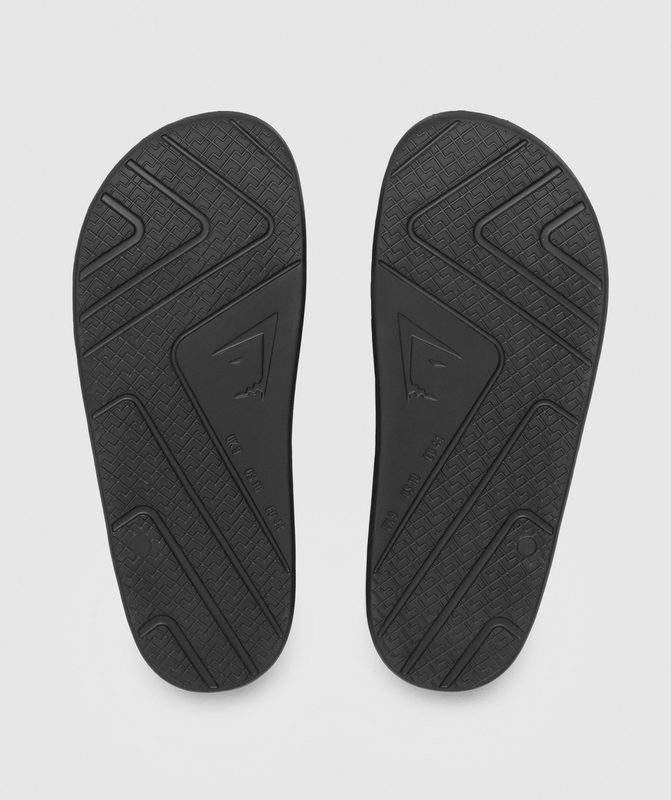 Gymshark Rest Day Slides All Slides Zwart | 18KJDHQYS