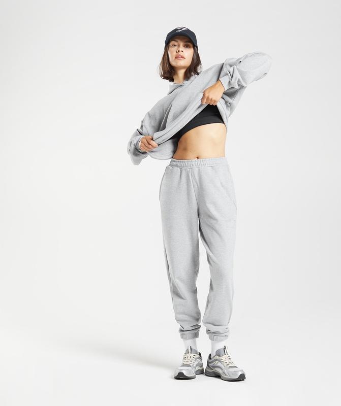 Gymshark Rest Day Sweats Joggers Broek Lichtgrijs | 19VZOUYSJ