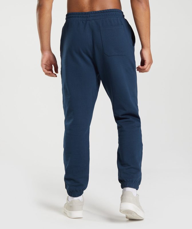 Gymshark Rest Day Sweats Joggers Joggingbroek Donkerblauw | 02GFDWZKA