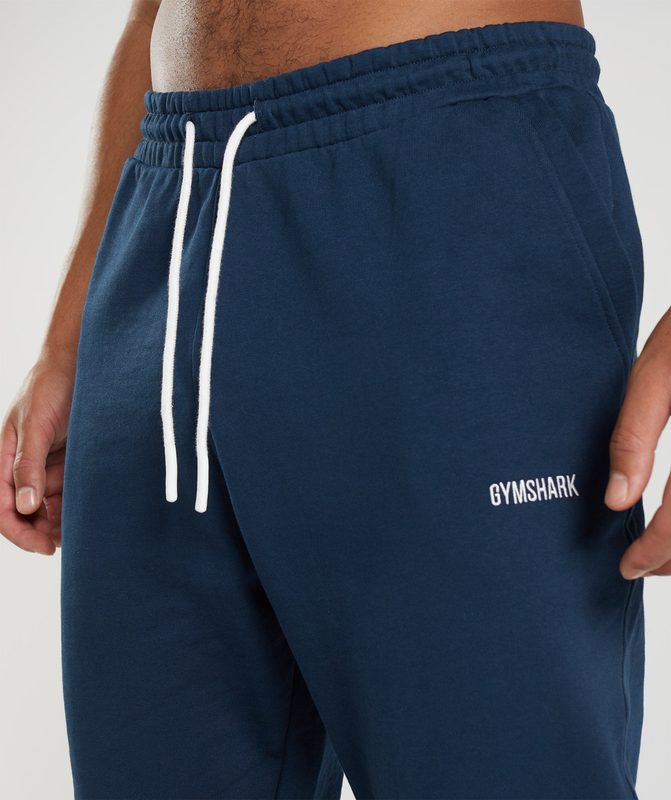 Gymshark Rest Day Sweats Joggers Joggingbroek Donkerblauw | 02GFDWZKA