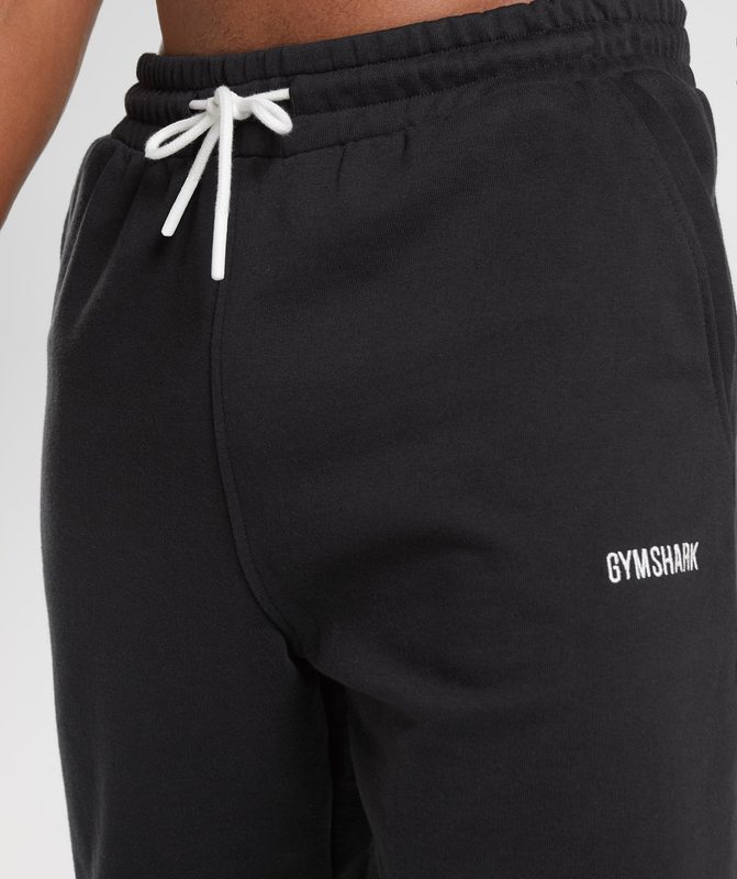 Gymshark Rest Day Sweats Joggers Joggingbroek Zwart | 01RHMVNGF