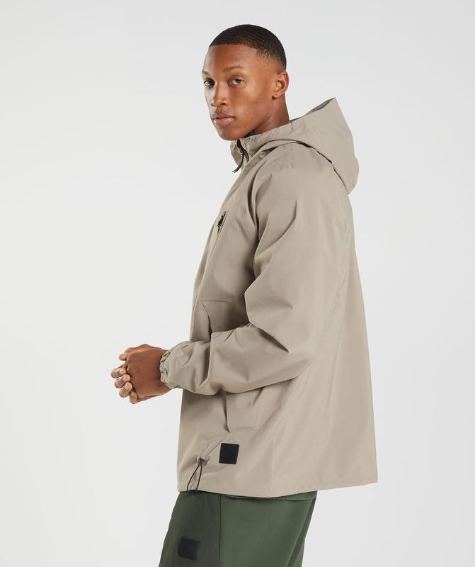 Gymshark Retake Jacket Jackets / Outerwear Bruin | 29POZNGWU