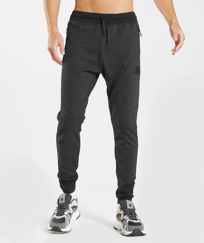 Gymshark Retake Knit Joggers Joggingbroek Zwart | 72UGPWYXL