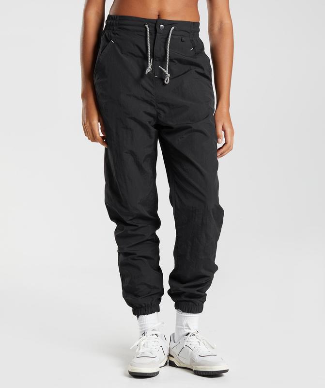 Gymshark Retake Track Joggers Broek Zwart | 18SCRWTQX