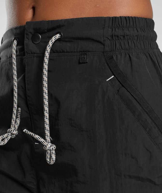 Gymshark Retake Track Joggers Broek Zwart | 18SCRWTQX