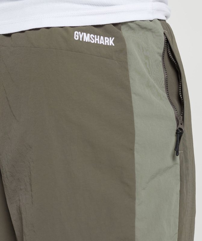 Gymshark Retro Track Pants Broek Bruin | 08YMJWLAS