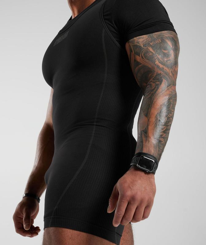 Gymshark Seamless Singlet One Piece Grijs | 31OMSPWID