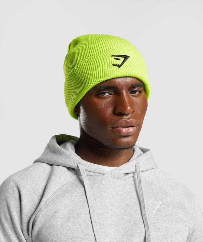 Gymshark Sharkhead Beanie Beanies Groen | 53EOASHYR