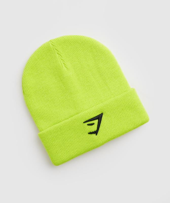 Gymshark Sharkhead Beanie Beanies Groen | 53EOASHYR