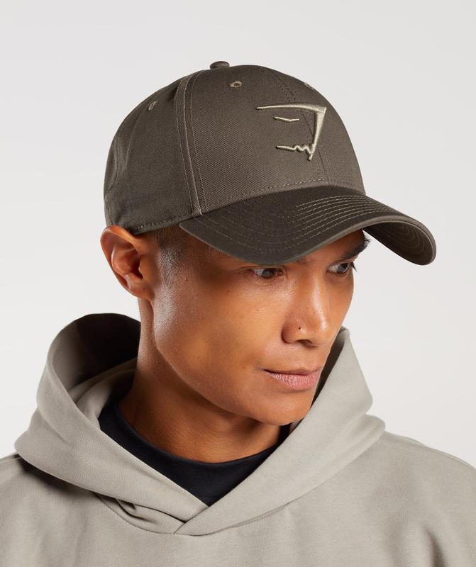 Gymshark Sharkhead Cap Caps Camo Bruin | 96WEZJDRO