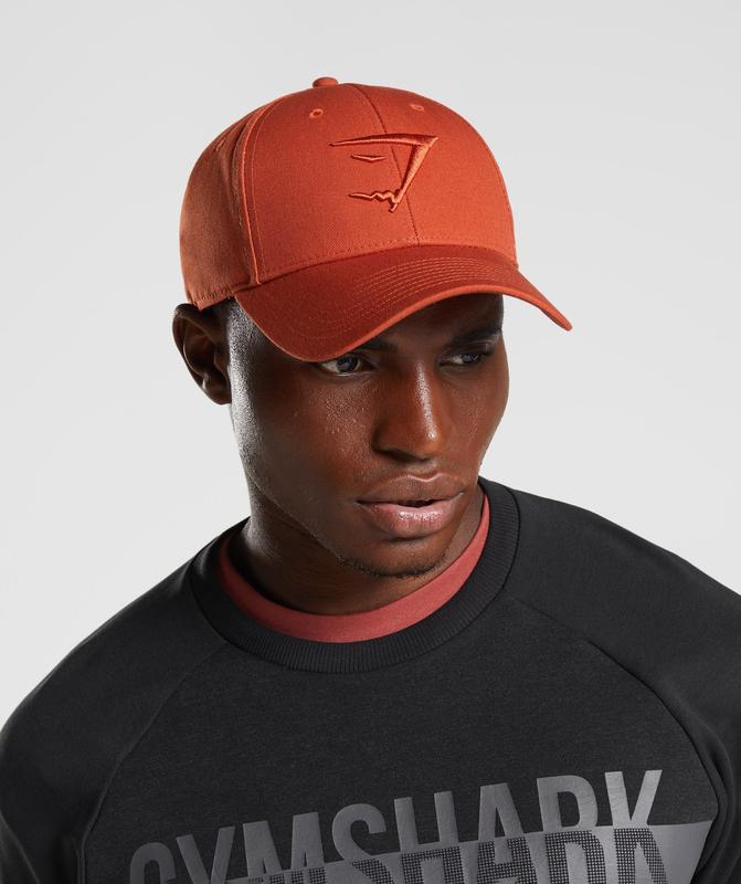 Gymshark Sharkhead Cap Caps Rood | 06PBOVZLH