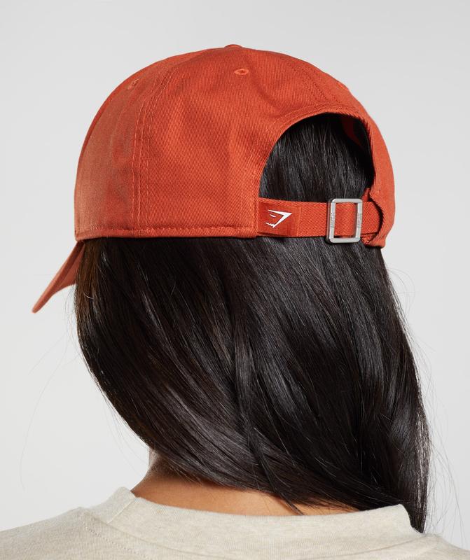 Gymshark Sharkhead Cap Caps Rood | 57VAYWQLM