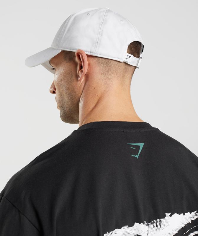 Gymshark Sharkhead Cap Caps Wit | 08EMQBPDN