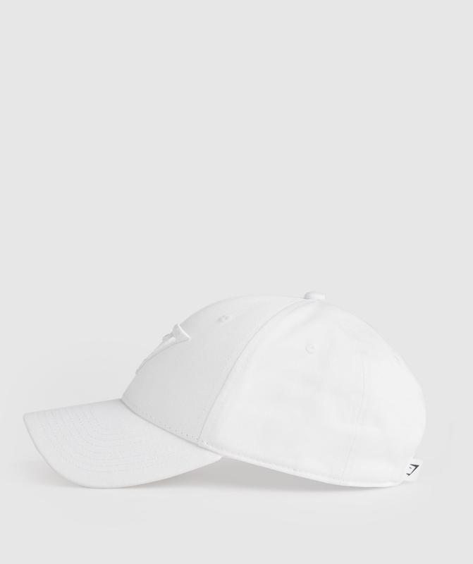 Gymshark Sharkhead Cap Caps Wit | 08EMQBPDN