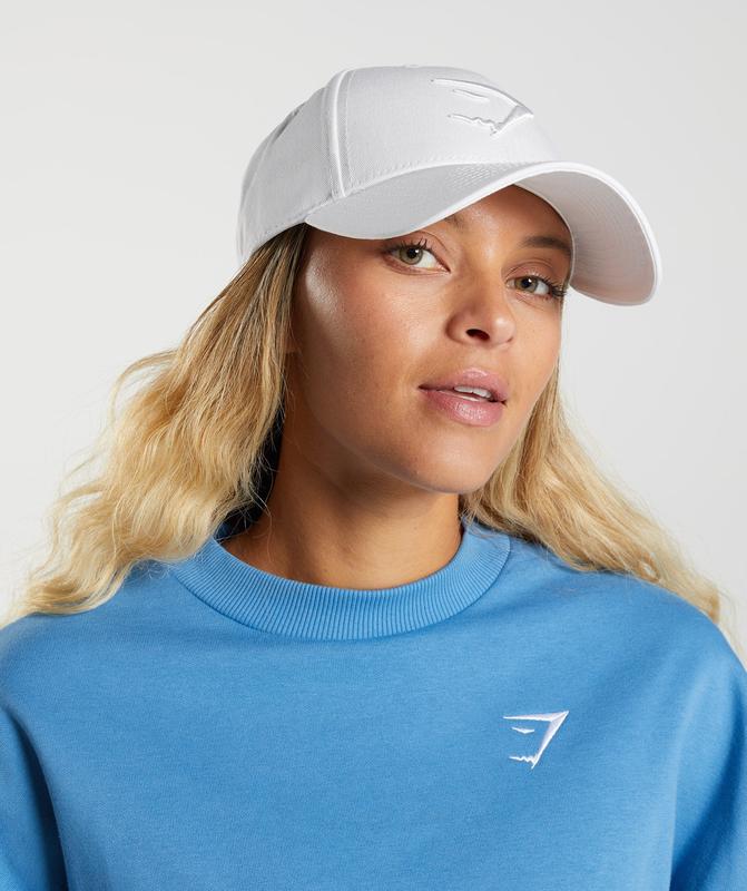 Gymshark Sharkhead Cap Caps Wit | 21RDSQXTG