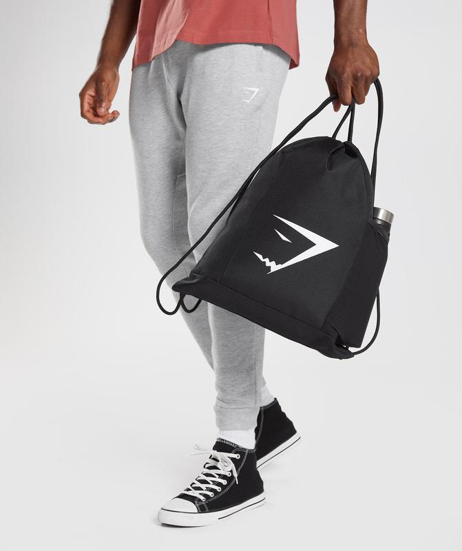 Gymshark Sharkhead Gymsack All Bags Zwart | 91PVKXBFG